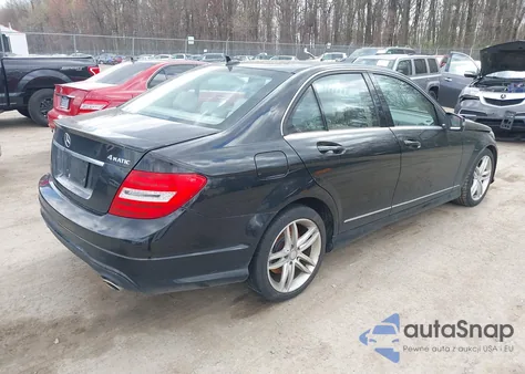 2014 Mercedes-Benz C 300 Luxury 4Matic/Sport 4Matic from USA, damaged, VIN WDDGF8AB6ER324705